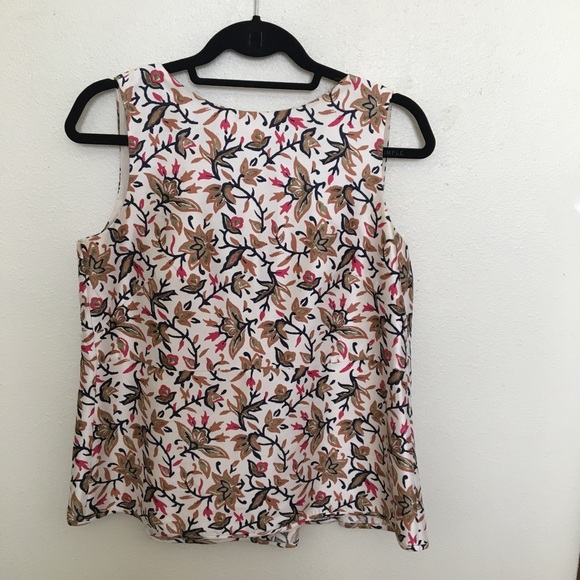 TORY BURCH cape silk top - Picture 2 of 8